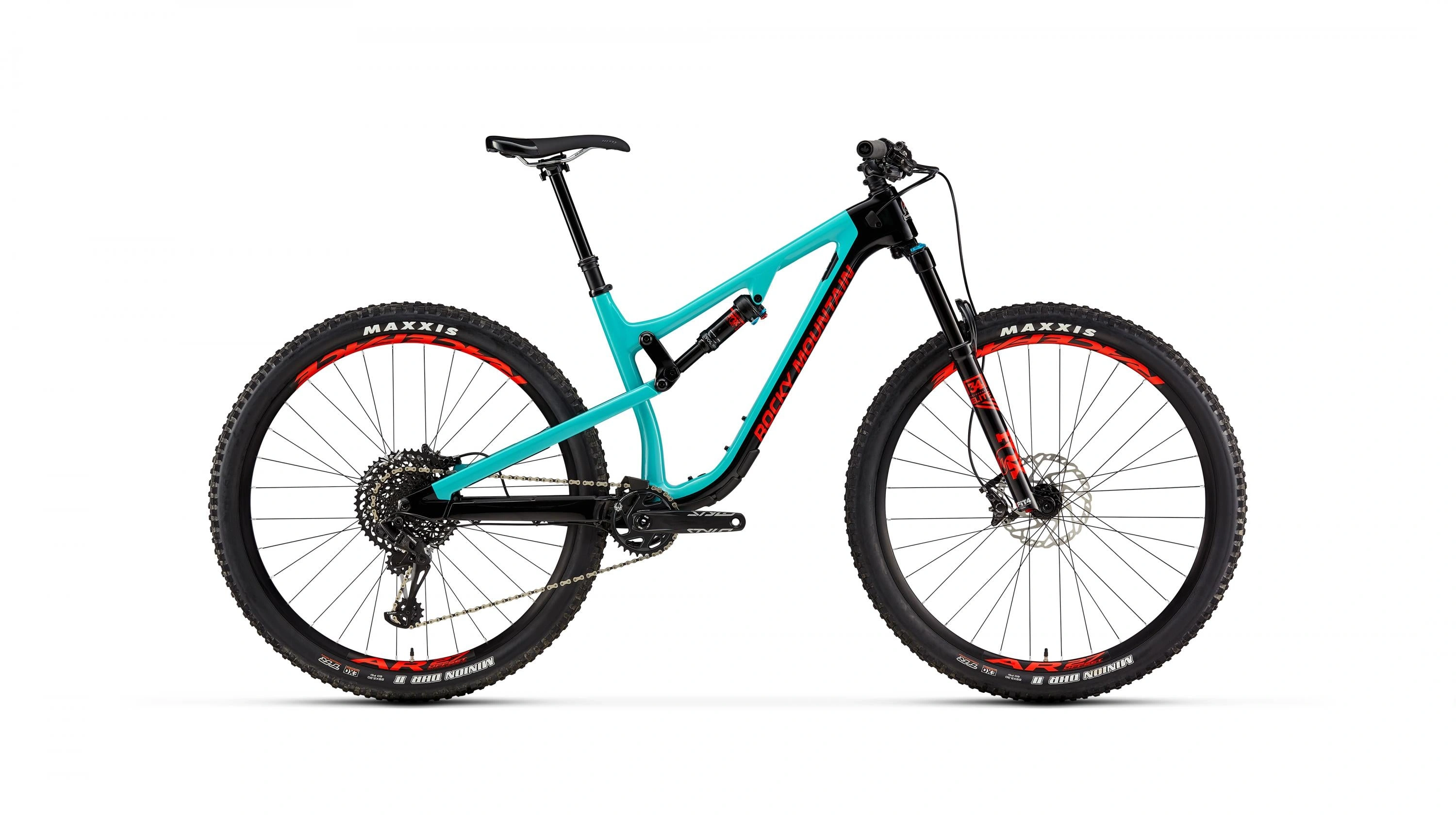Rocky Mountain Instinct Carbon 50 - 2019 Sort og Blå: Stor Eventyrklar Cykeloplevelse i Topklasse!